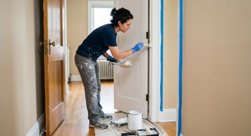 Armoire Painting in Waco, TX