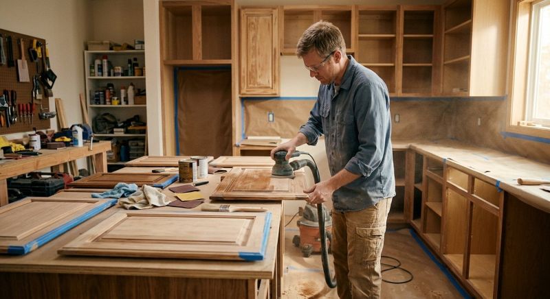 Cupboard Refinishing in Muncie, IN