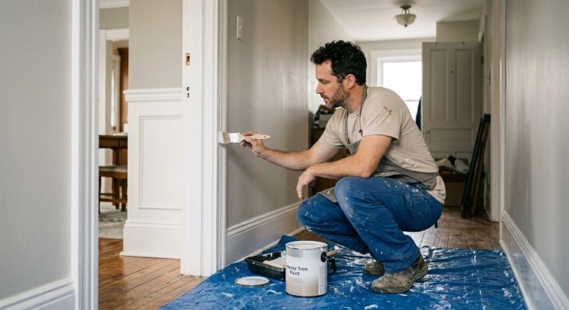 Entertainment Center Painting in Waco, TX