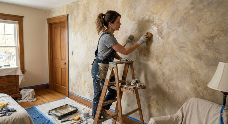 Faux Finish Painting in Alpharetta, GA