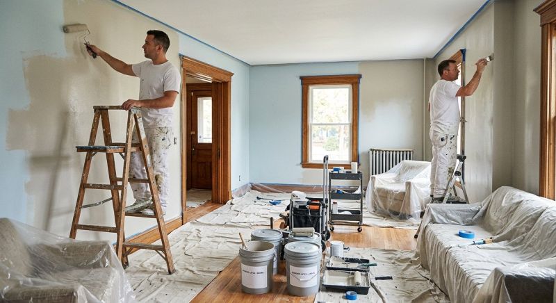 Interior Wall Painting in Kansas City, KS
