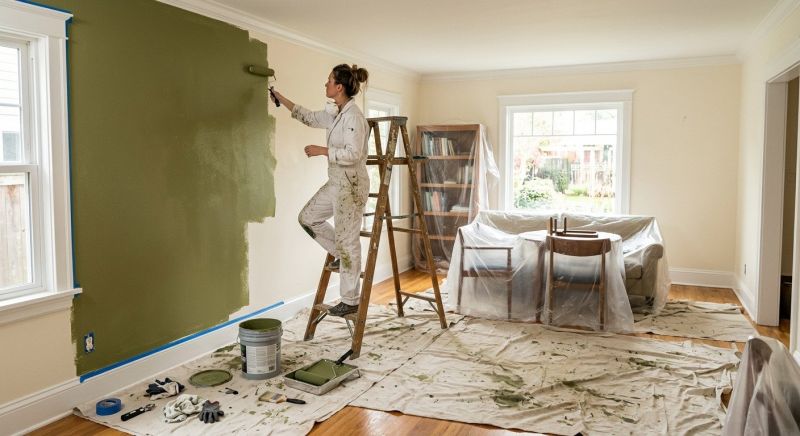 Loft Painting in Wilmington, NC