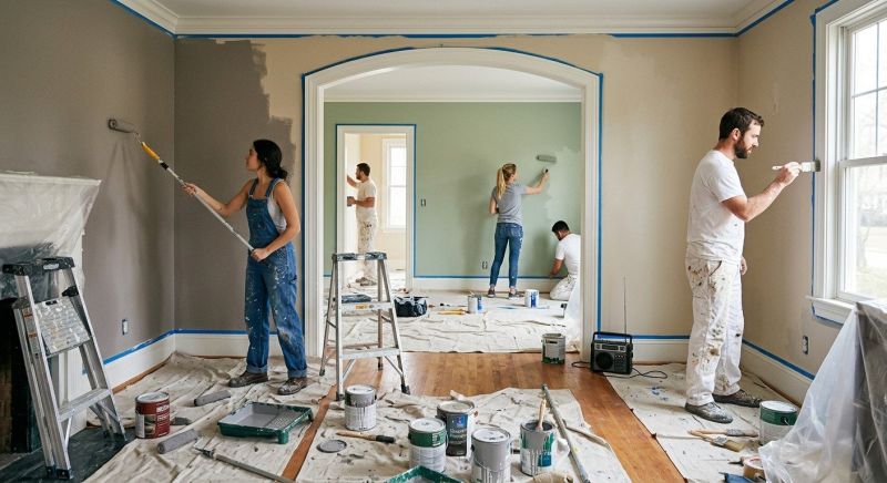 Residential Interior Painting in Wilmington, NC